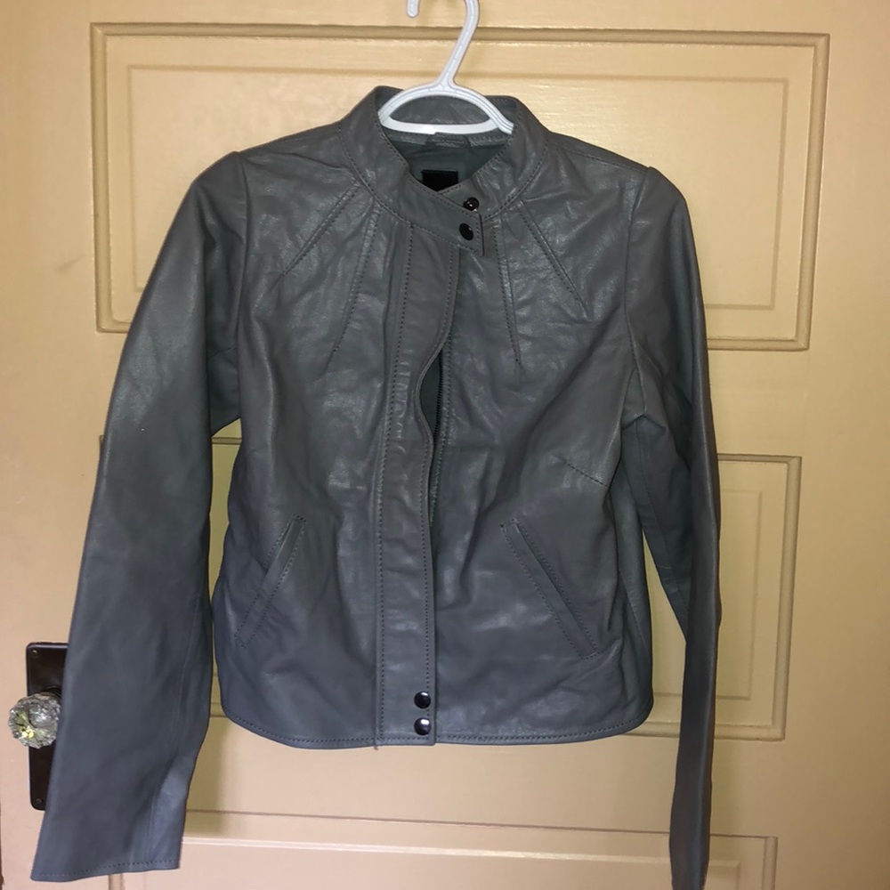 Leather jacket